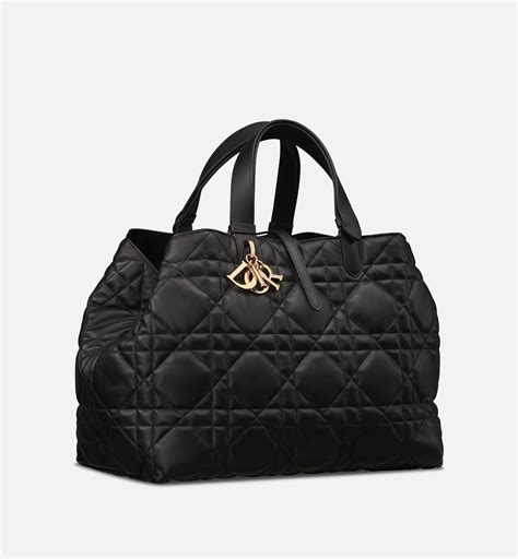 dior small dior toujours bag black macrocannage calfskin women|Medium Dior Toujours Bag Biscuit Macrocannage Grained .